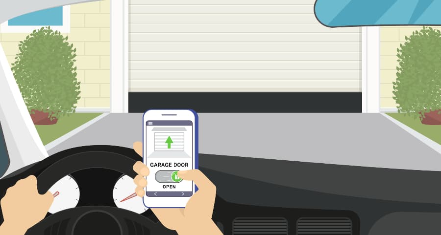 Garage door automation tips for Muncie